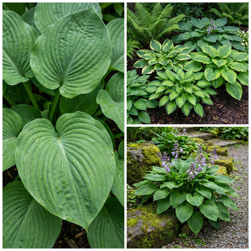 Semillas de Hosta para Plantar – Variedad de Follaje de Hosta spp., Planta Perenne de Sombra, Heredada, No OGM