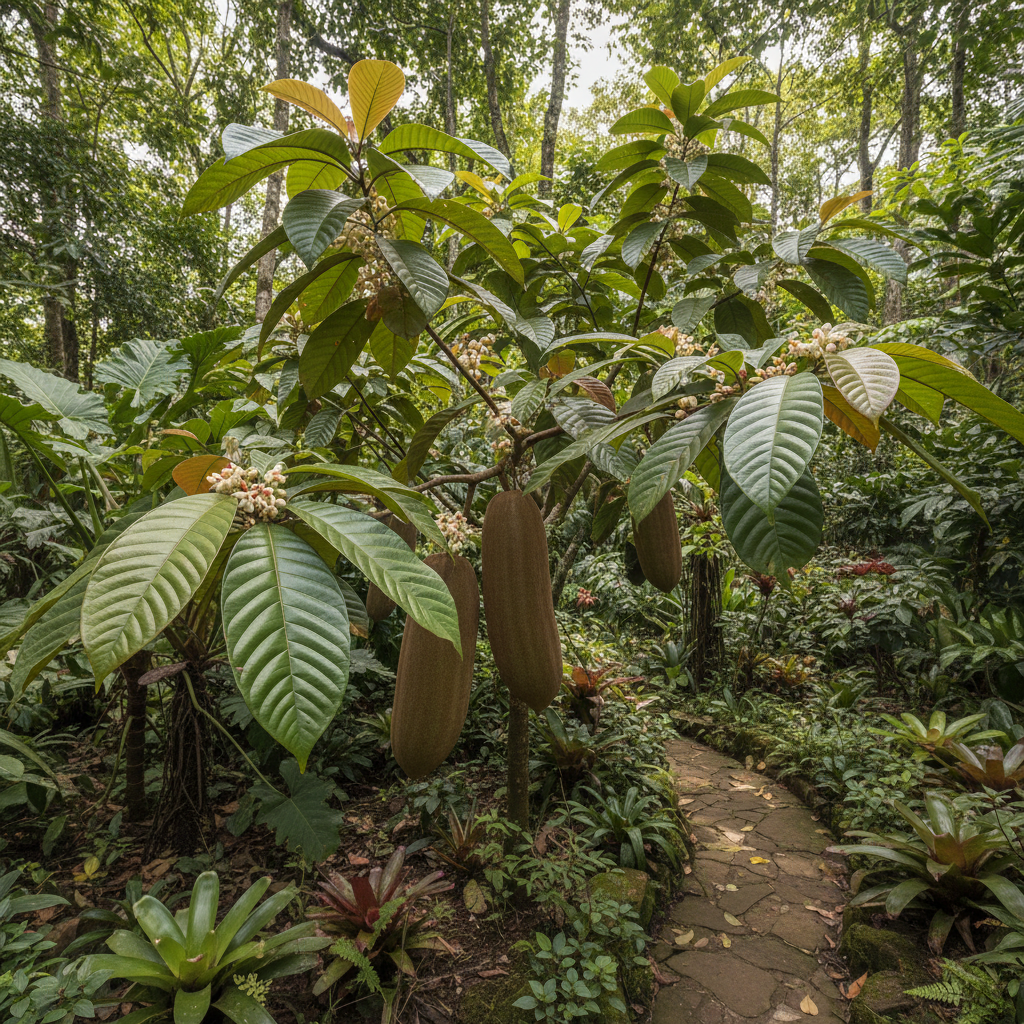 Cupuaçu Exotische Fruchtsamen (Theobroma grandiflorum) – Tropischer Baum für den Gartenanbau