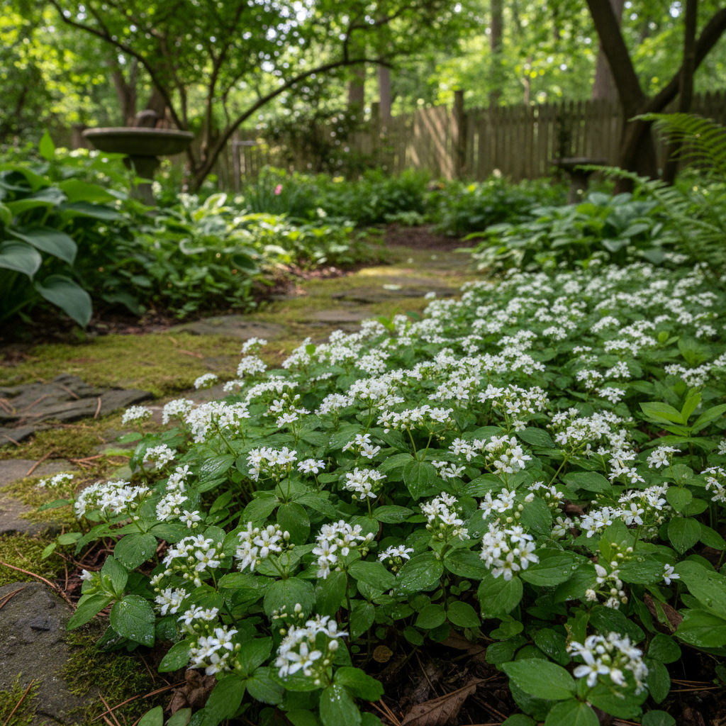 Graines de Gaillet odorant pour plantation – Variété ancienne, non-OGM, graines biologiques de jardin à haute germination pour fleurs parfumées