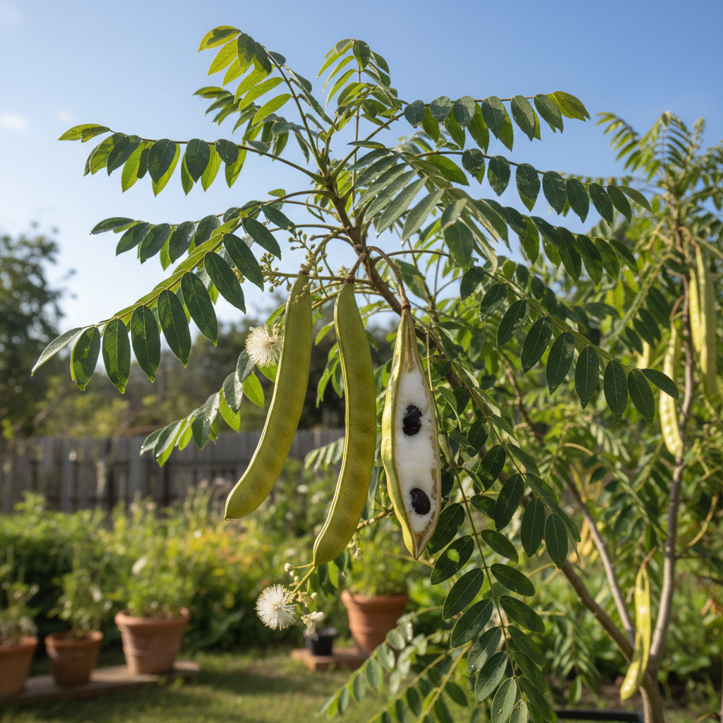Inga edulis Samen zum Pflanzen – Eiscremebohne Tropischer Obstbaum Samen