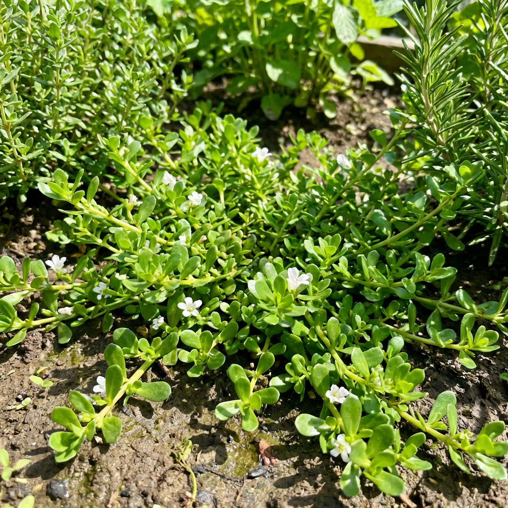 ブラーミ（バコパ・モンニエリ）種子－伝統種、非遺伝子組み換え、脳と記憶の助けとなるアーユルヴェーダの薬草用植え付け用