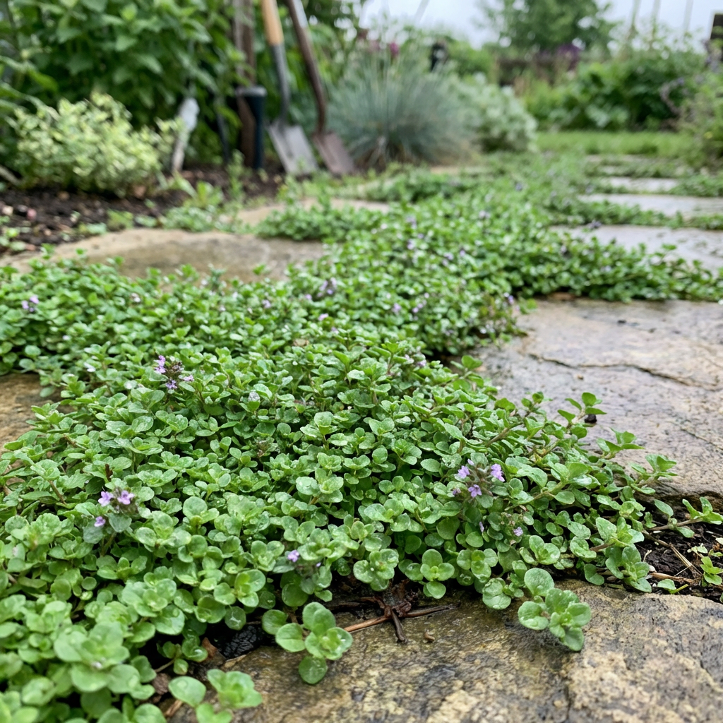 Semillas de Menta Corsicana Mentha requienii – Variedad de Menta Tradicional para Contenedores y Cubierta del Suelo