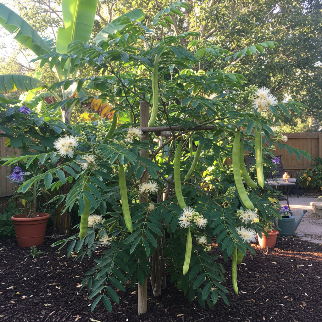 Ice Cream Bean Seeds for Planting (Inga edulis) – Tropical Fruit Tree Seeds, Heirloom Variety