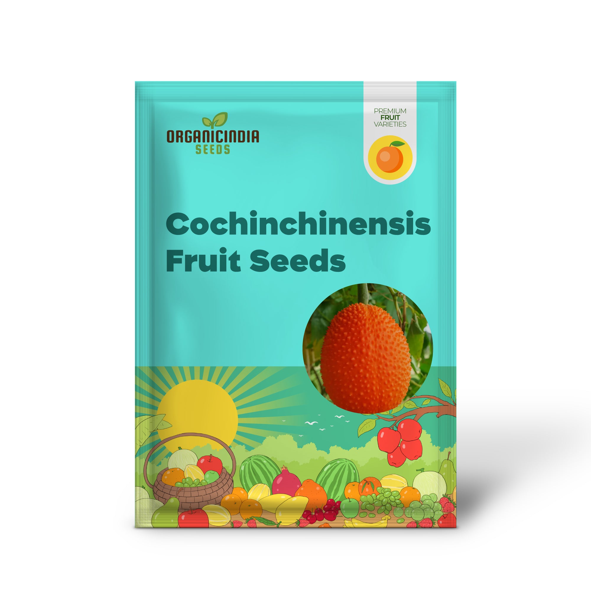 Non-GMO gac fruit seeds producing nutrient-rich fruits