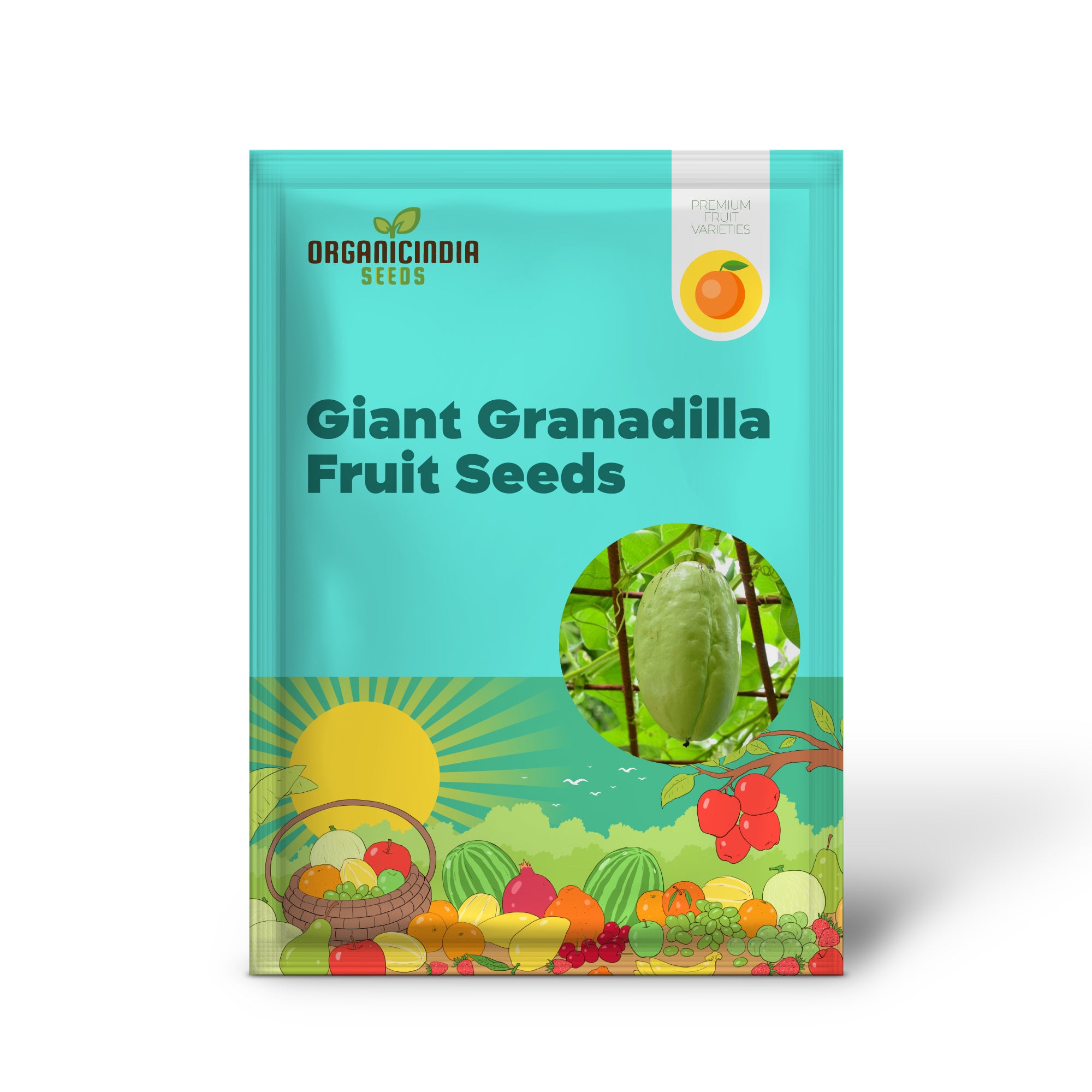 Premium Giant Granadilla Seeds for Tropical Gardening