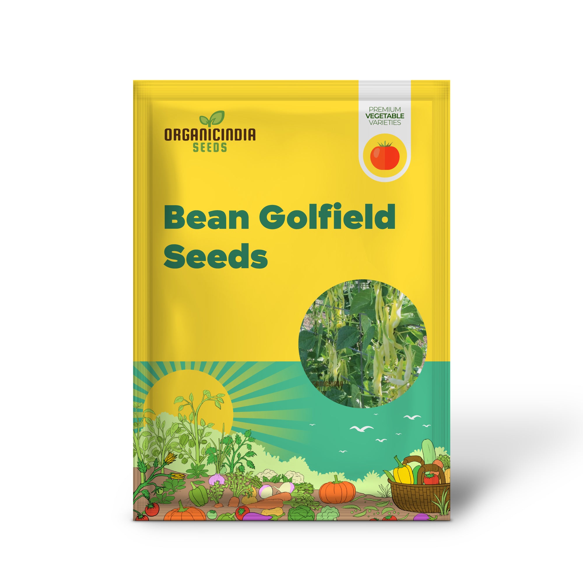 Premium Goldfield Bean Seeds, Organic French Bean Seeds
