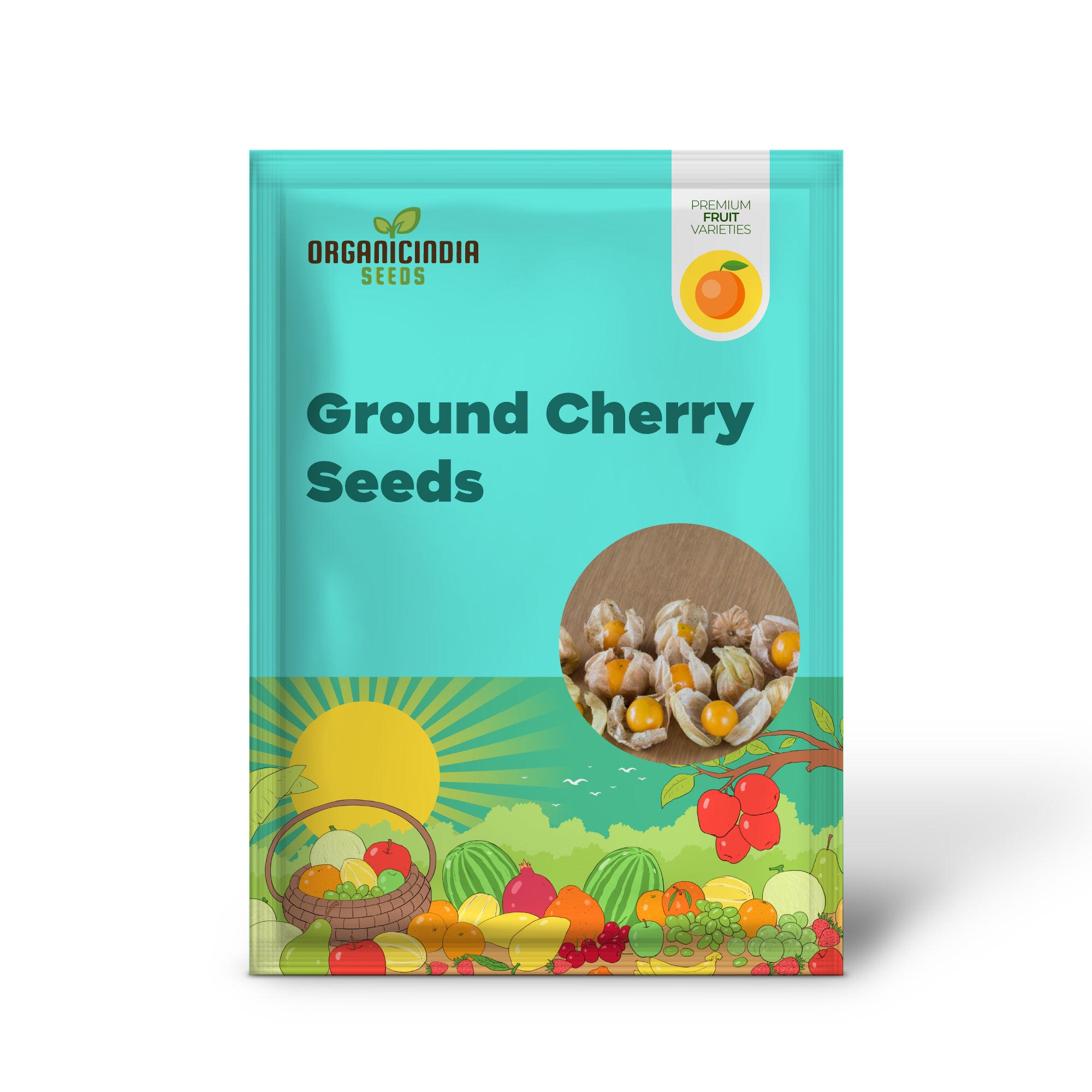 Ground Cherry Plant – Organic Physalis Pruinosa with Golden Berries