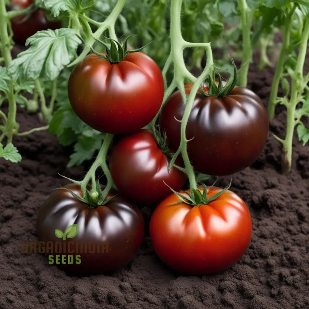 Heirloom Tomato Seeds Preserve Heritage Flavors - Planting Chyornyi Slon Russian Vegetable Seeds