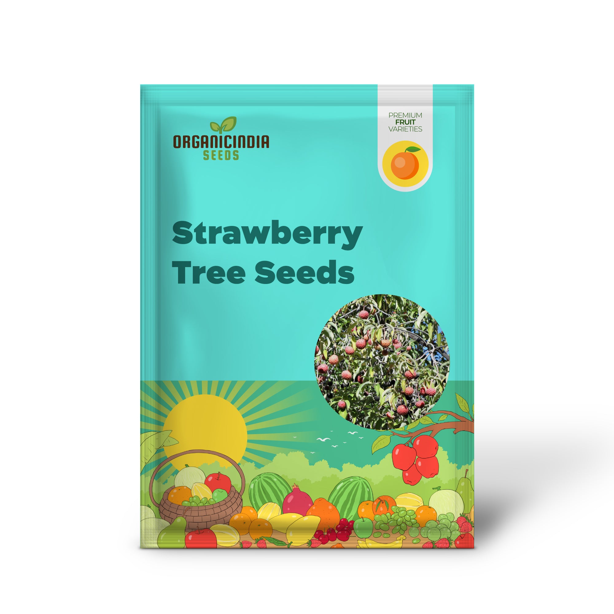 Himalayan Dogwood Strawberry Tree seed packet