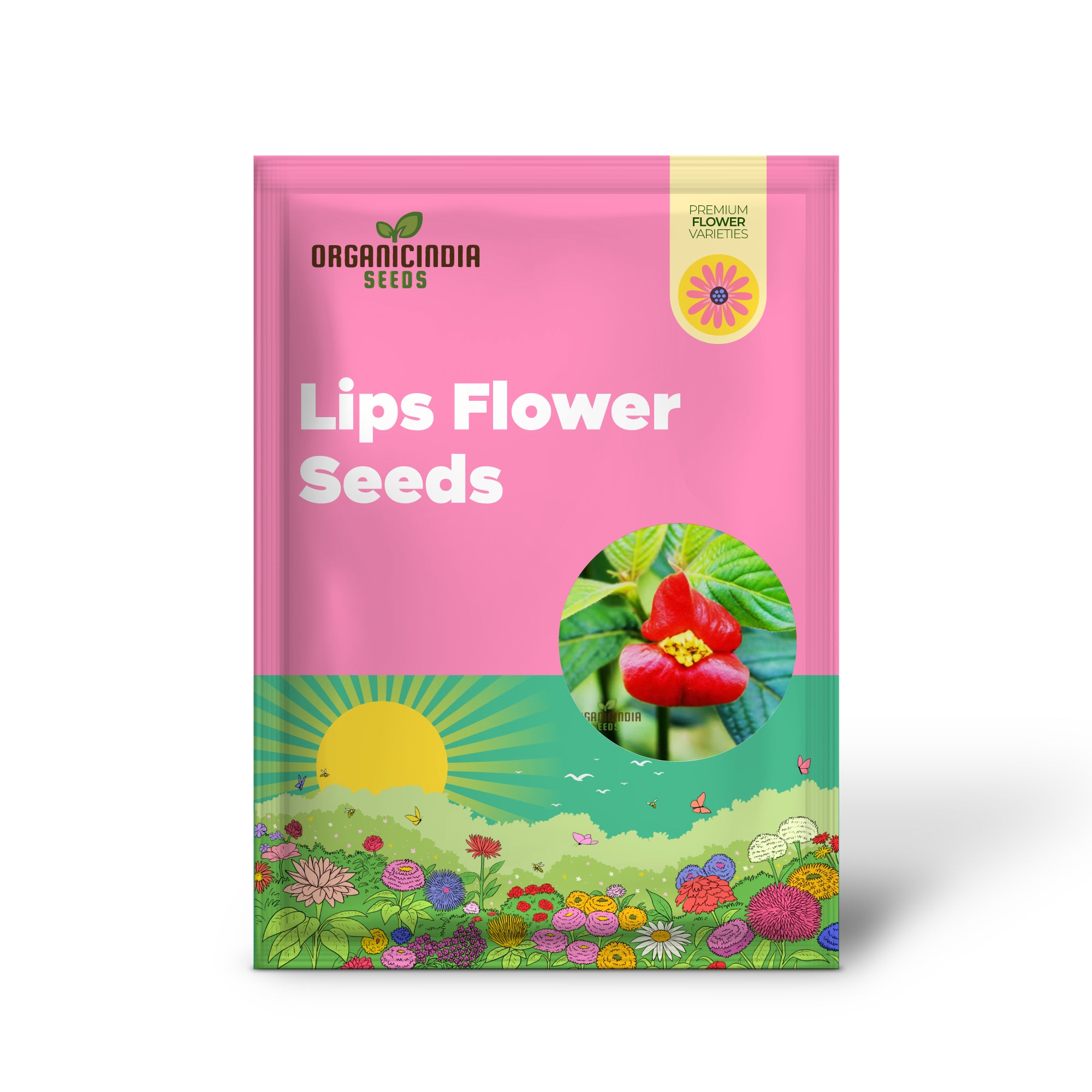 Hot Lips Flower Seeds for Unique Ornamental Garden Displays