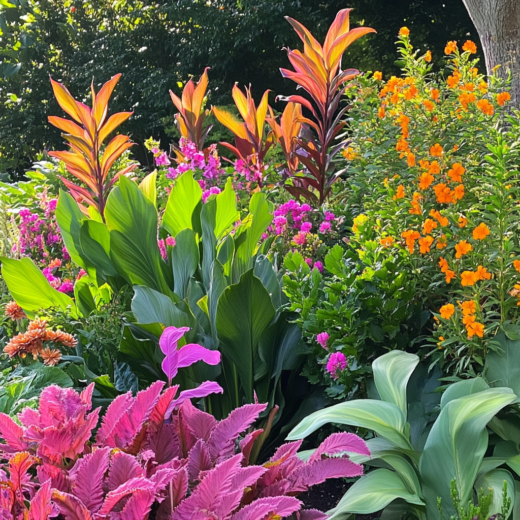 Hydrangea Shrub with Large Color Changing Blooms