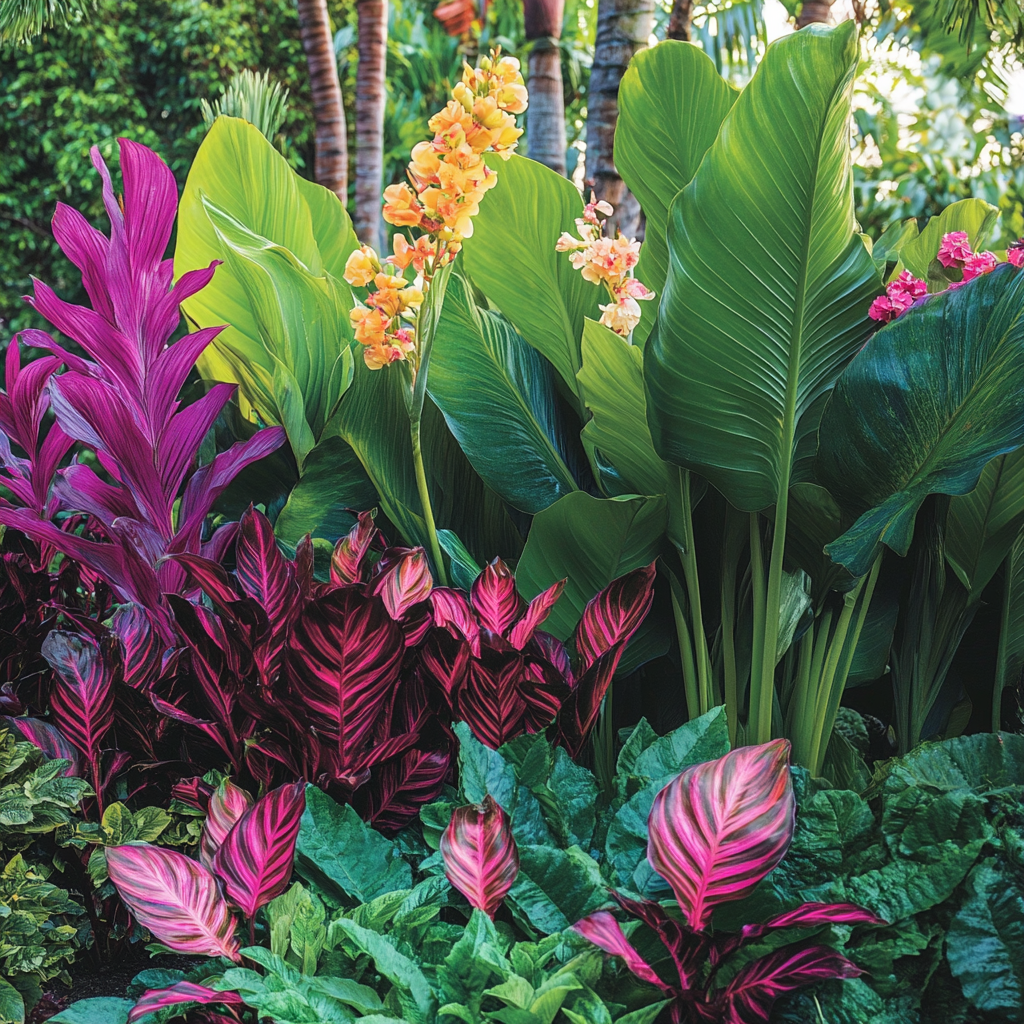 Hydrangea Plant Showing Lush Green Foliage