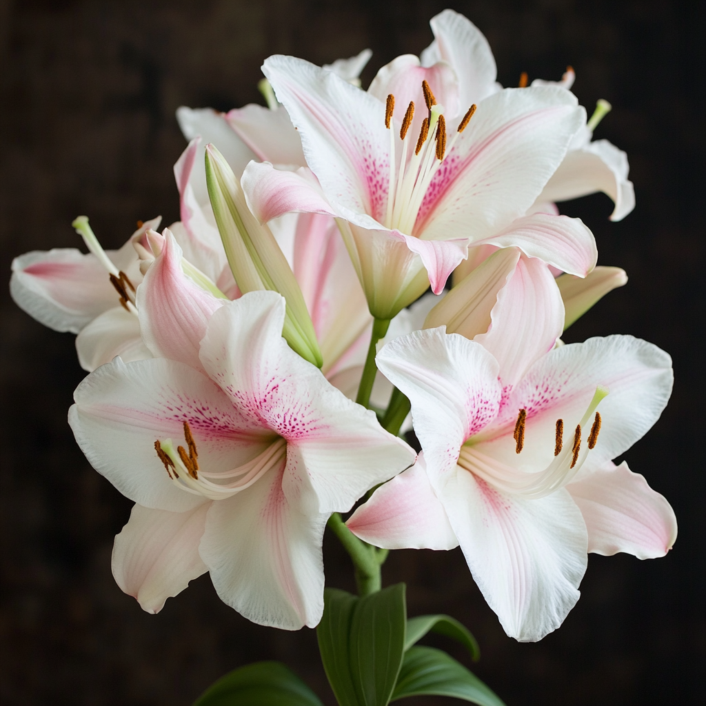 Large Pink and White Fragrant Blooms on Vigorous Plant
