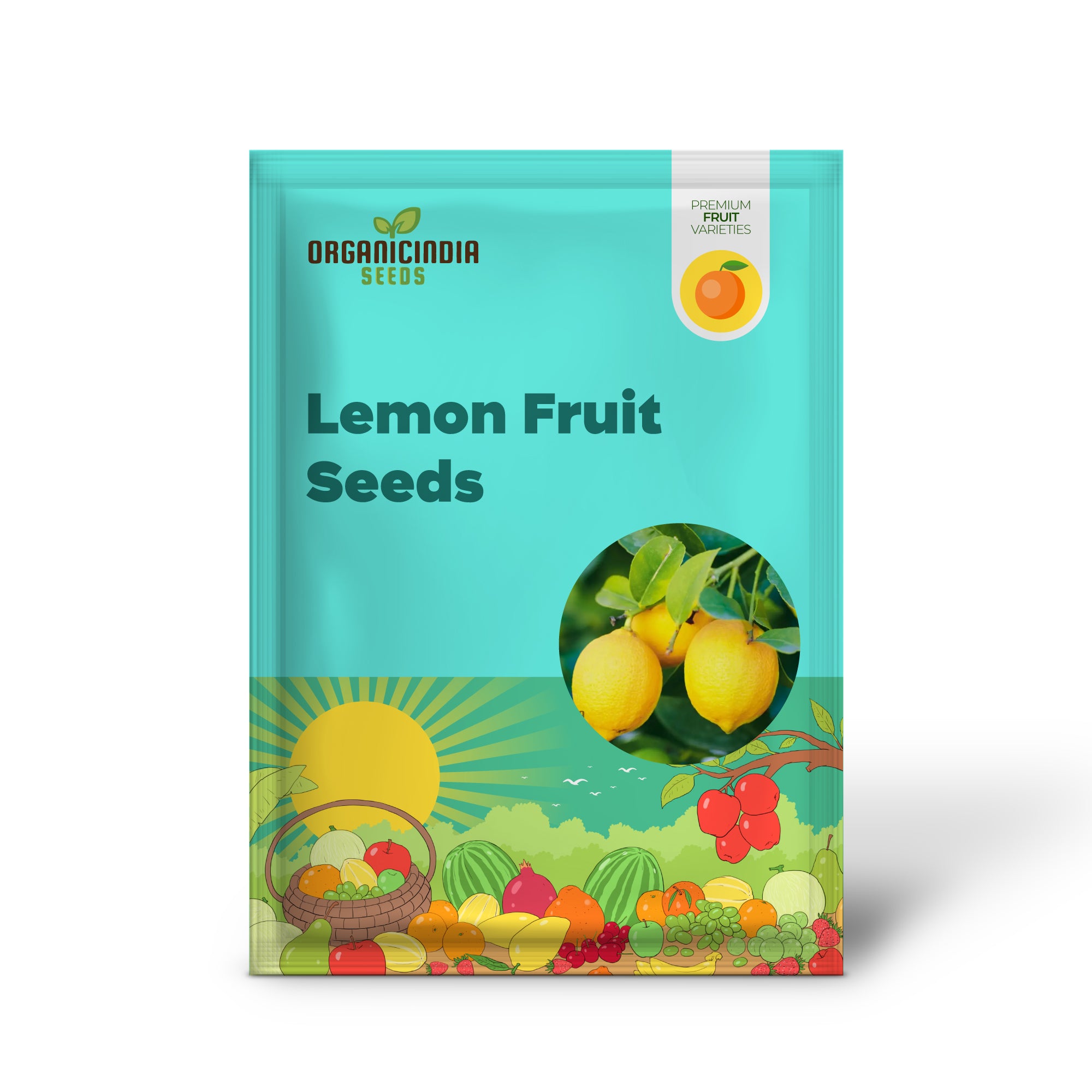 Lemon seedlings sprouting from Non-GMO citrus seeds