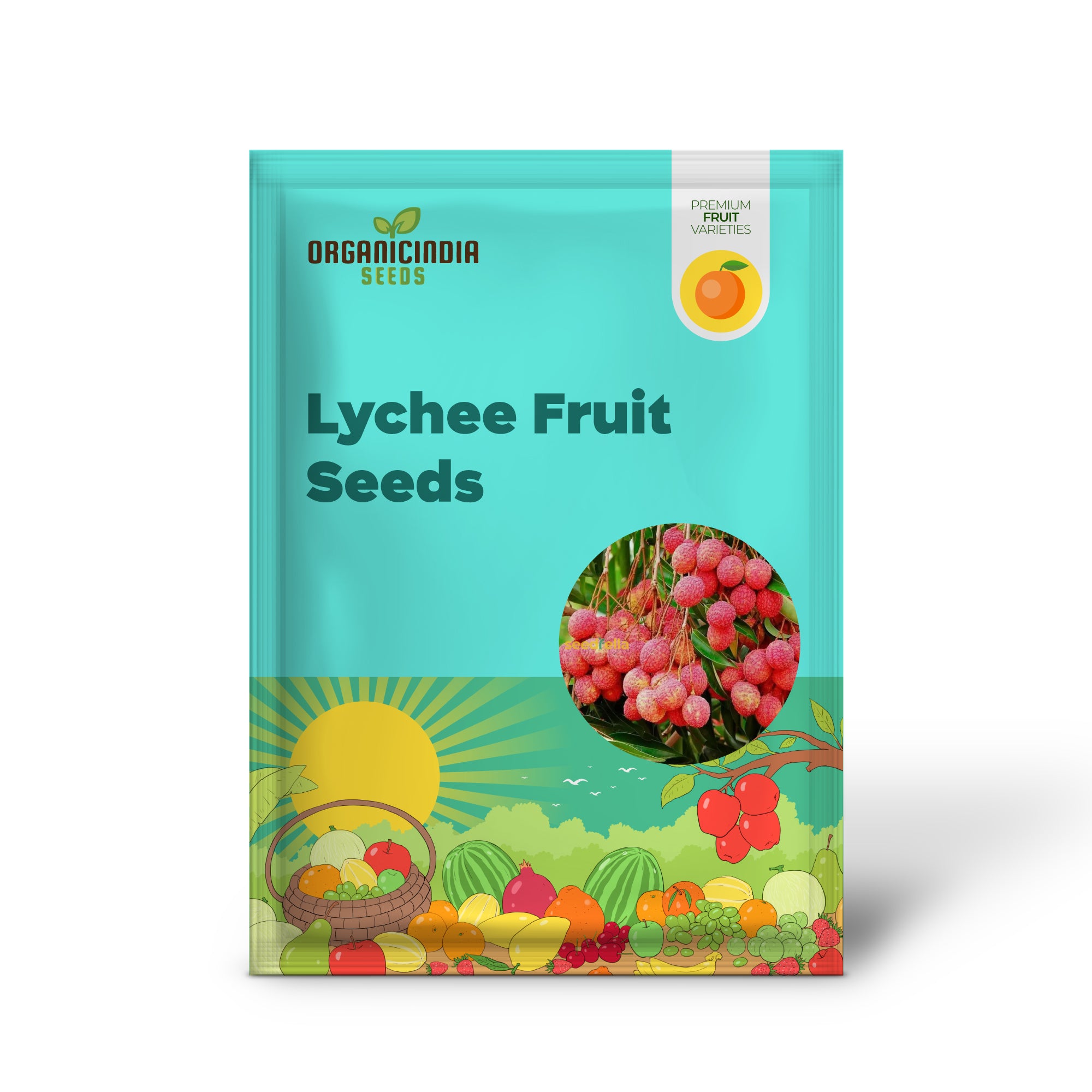 Lychee seeds for planting to grow sweet tropical fruits at home