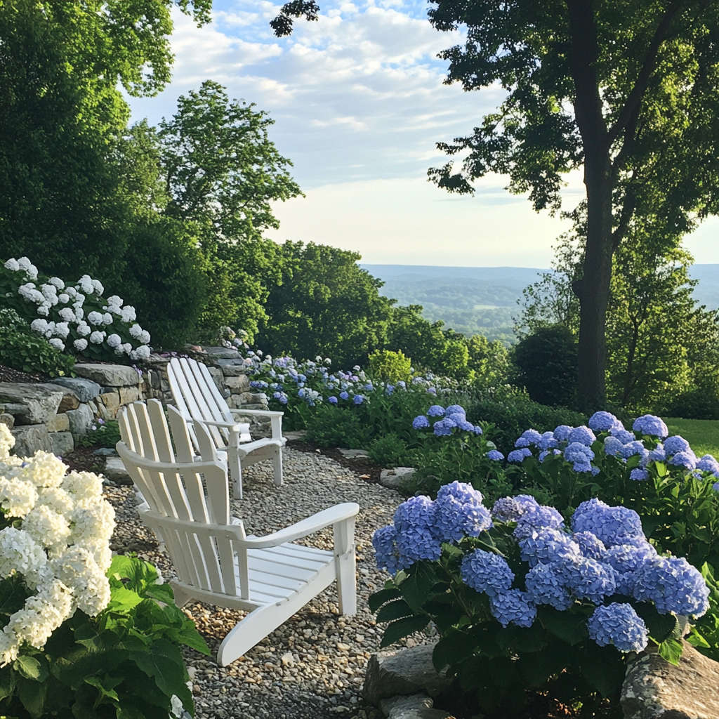Mountain Hydrangea Seeds Producing Delicate Lacecap Blooms