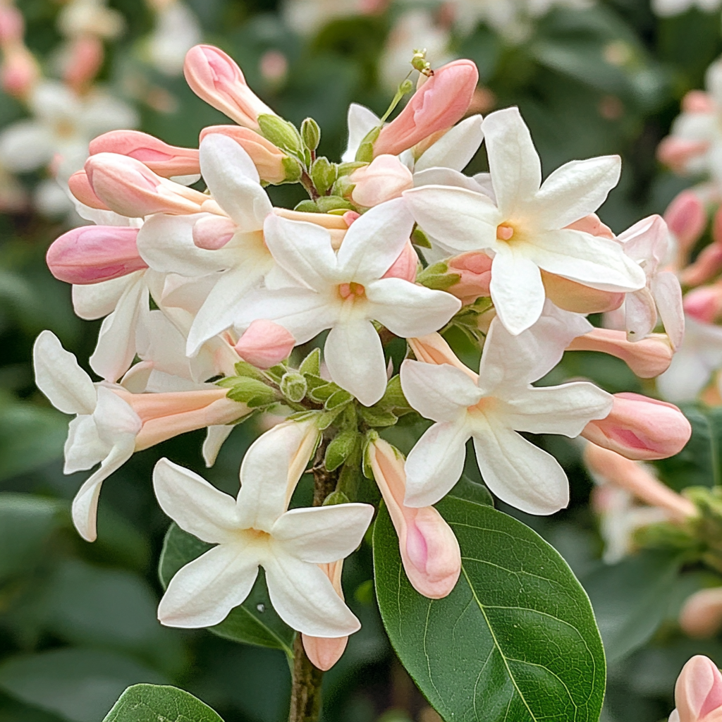 Non-GMO Fragrant Pink White Flower Seeds for Outdoor Planting