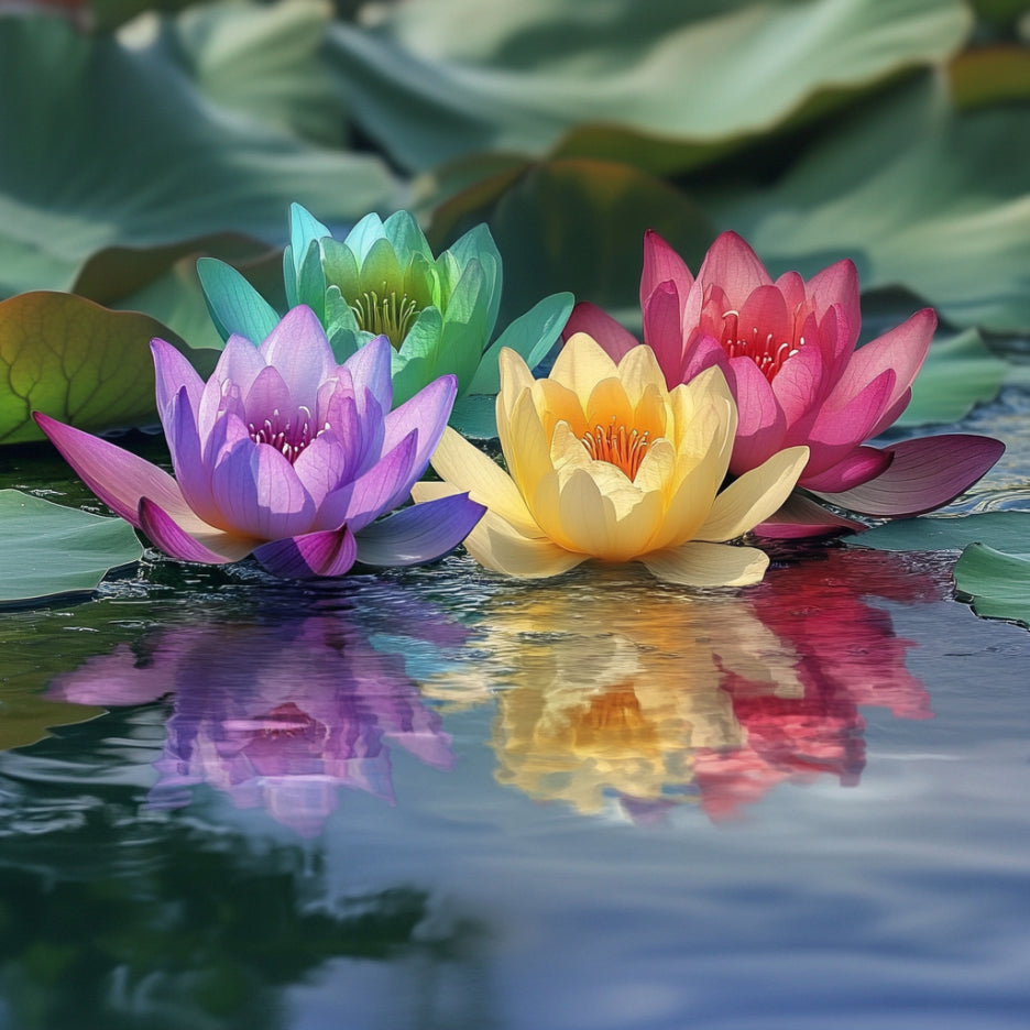 Non-GMO Lotus flower seeds aquatic blooming plants