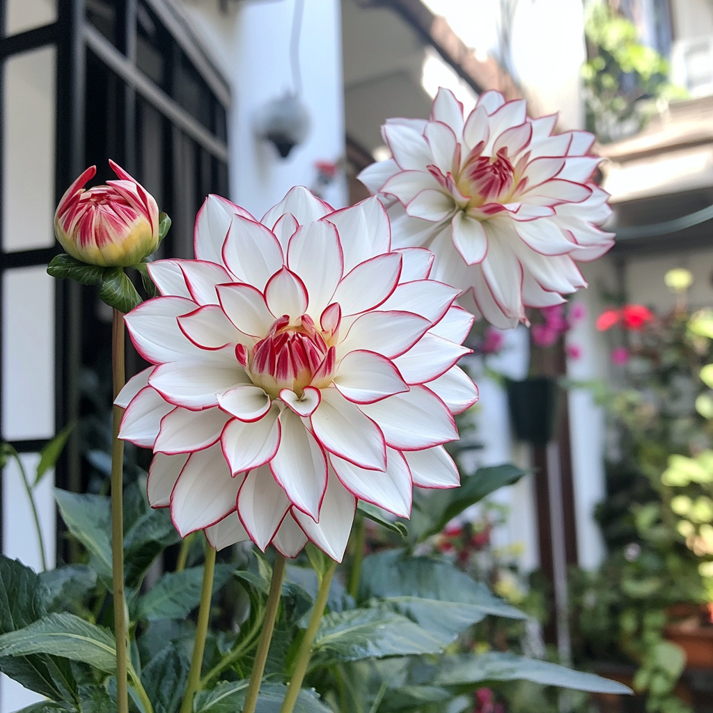 Non-GMO mixed Dahlia seeds easy to grow colorful blooms