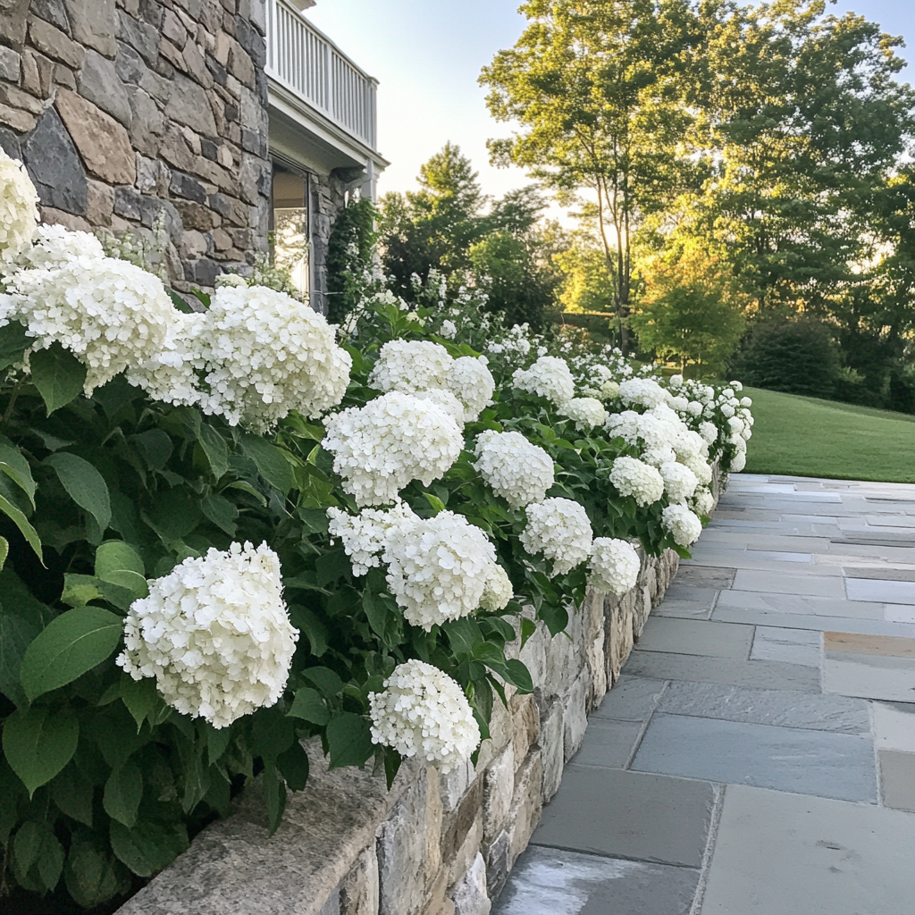 Non-GMO PeeGee Hydrangea Seeds for Planting Shrubs