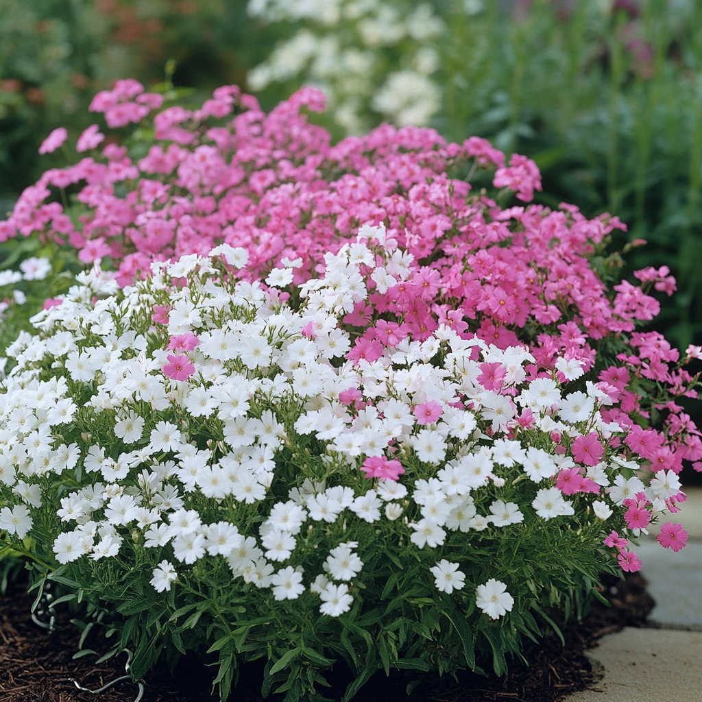 Non-GMO Pink to White Flower Seeds for Planting