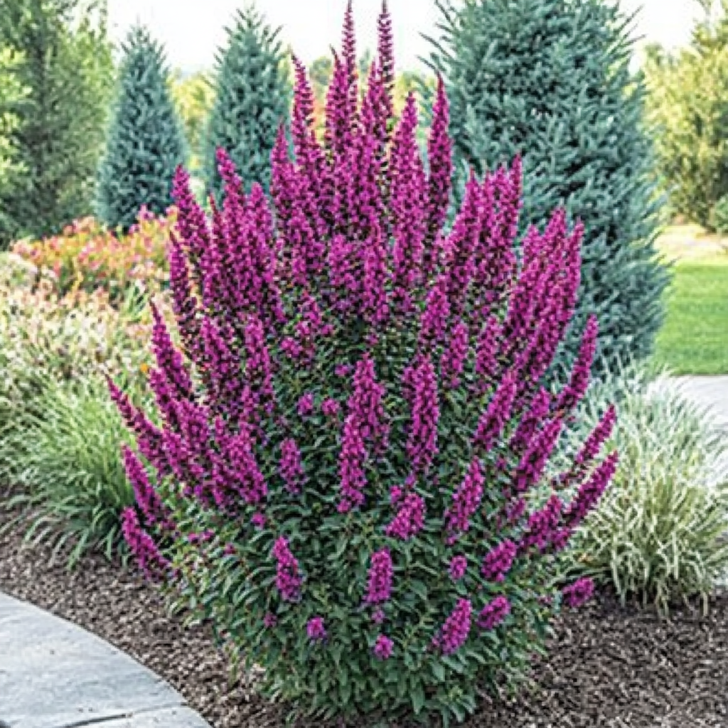 Non-GMO Royal Red Butterfly Bush Seeds for Outdoor Planting