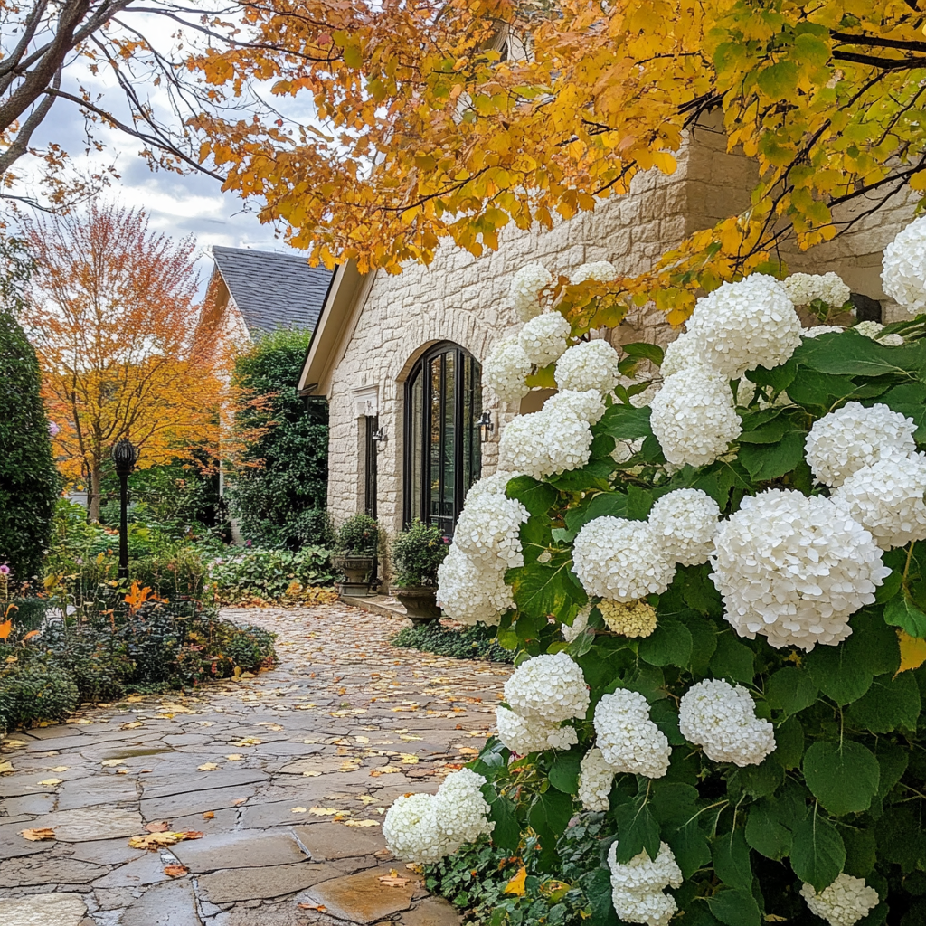 Non-GMO Snow Queen Hydrangea Seeds for Planting