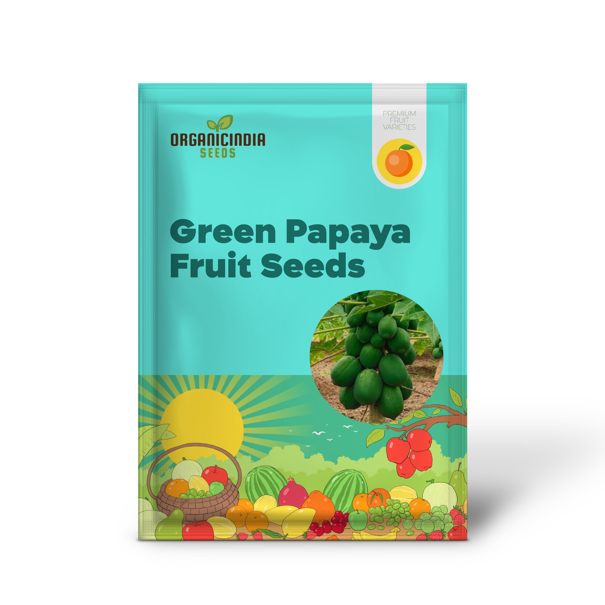 Organic Papaya Tree Seeds for Home Garden