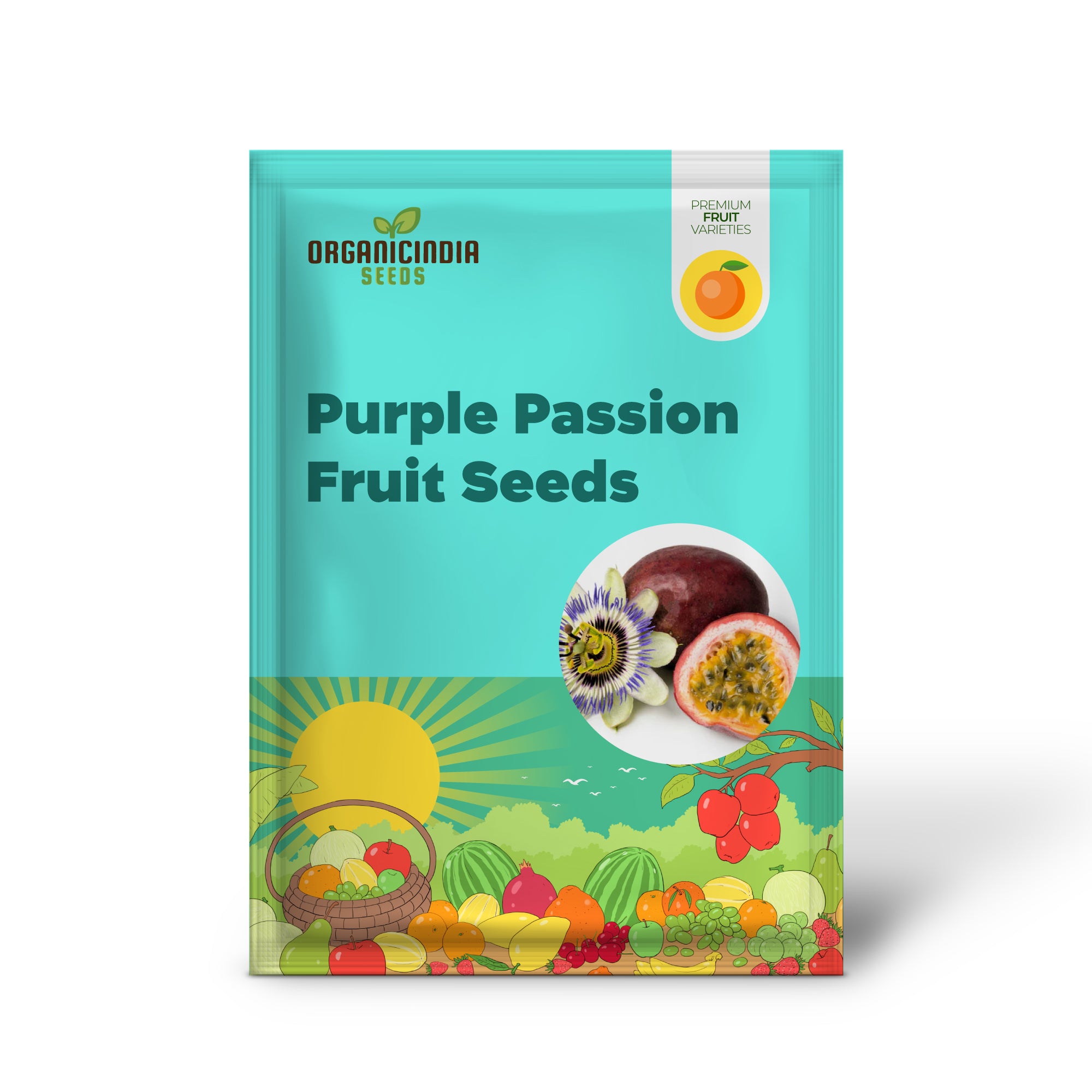 Passiflora edulis Purple Passion Fruit seeds for home gardening