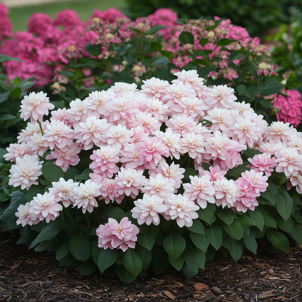 Pink to White Flower Seeds Producing Compact Mounded Plants