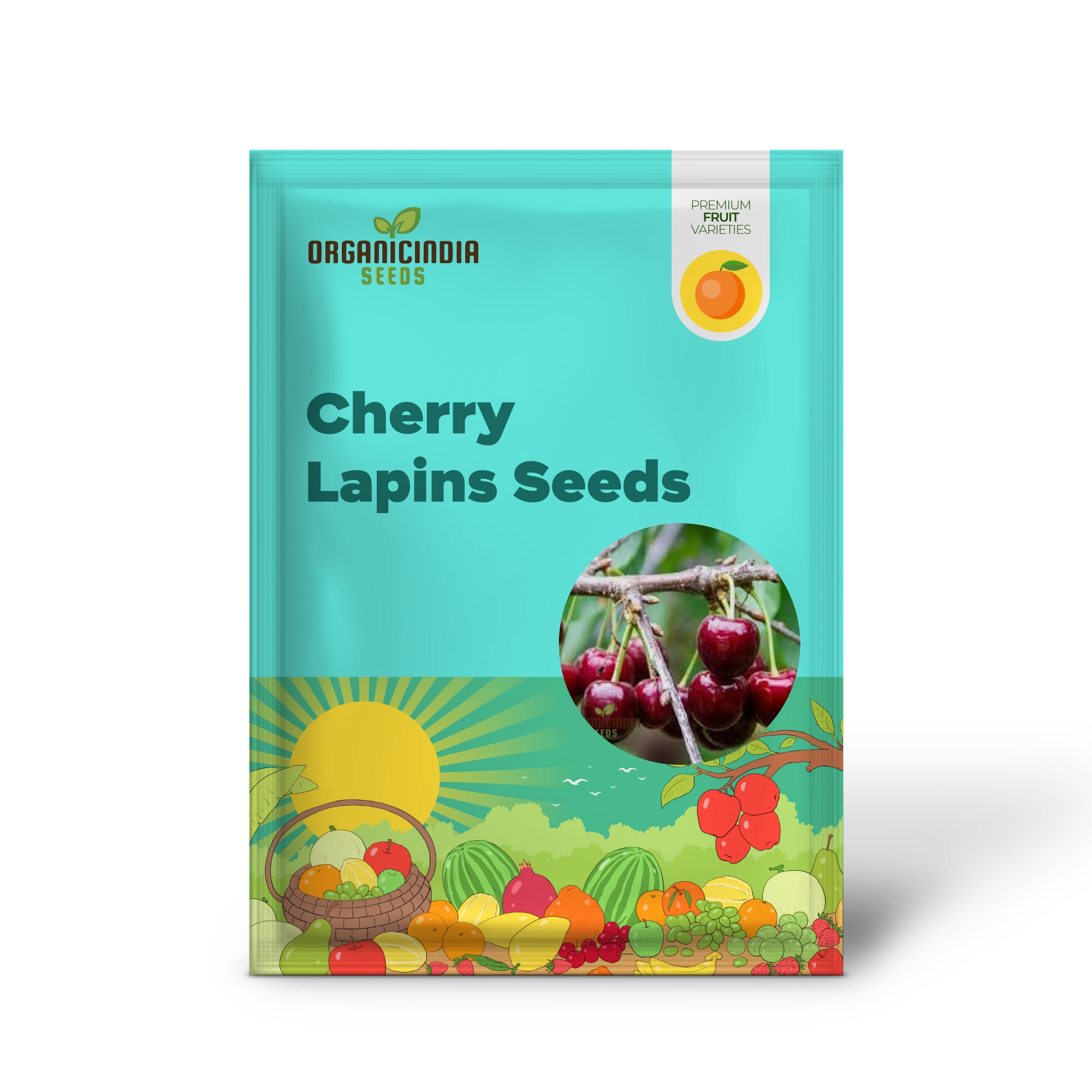 Prunus avium Lapins Cherry Seeds for Fruit Tree Planting