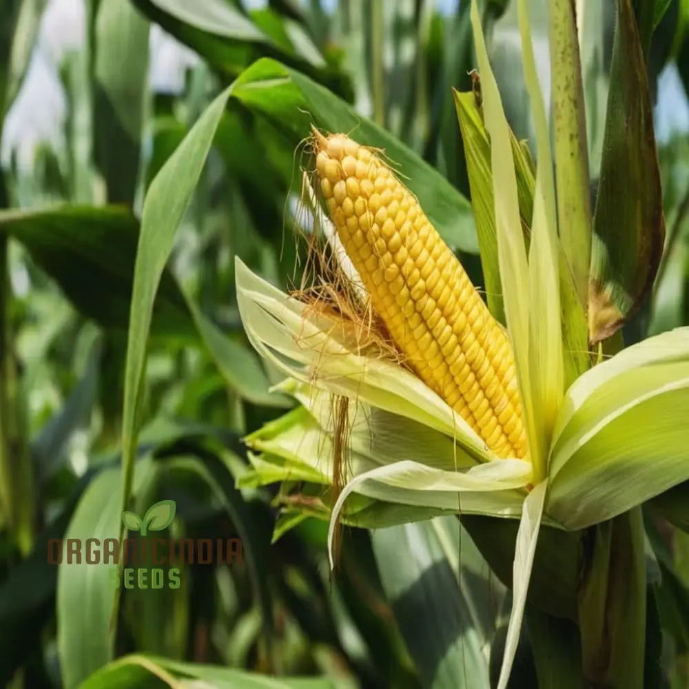Pure White Sweet Corn Seeds for Planting, Non-GMO Sweet Corn