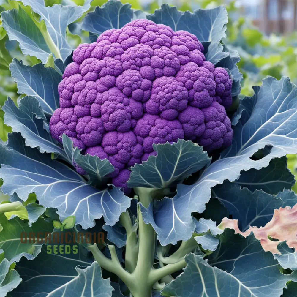 Purple Cauliflower Seeds for Planting, Non-GMO Heirloom Cauliflower