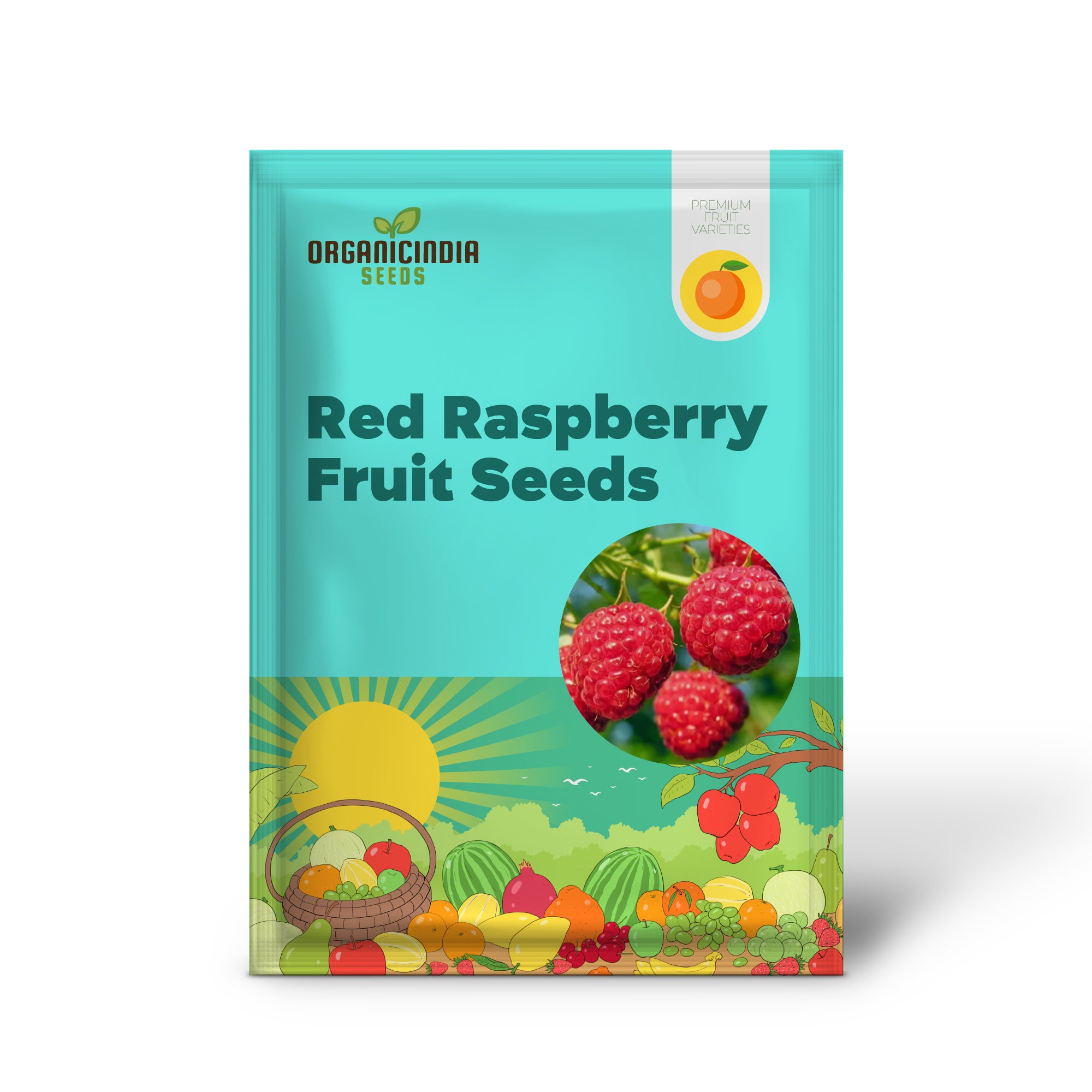 Red raspberry seeds for planting organic Non-GMO berry plants