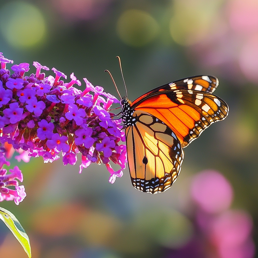 Royal Red Butterfly Bush Seeds Buddleja davidii for Planting