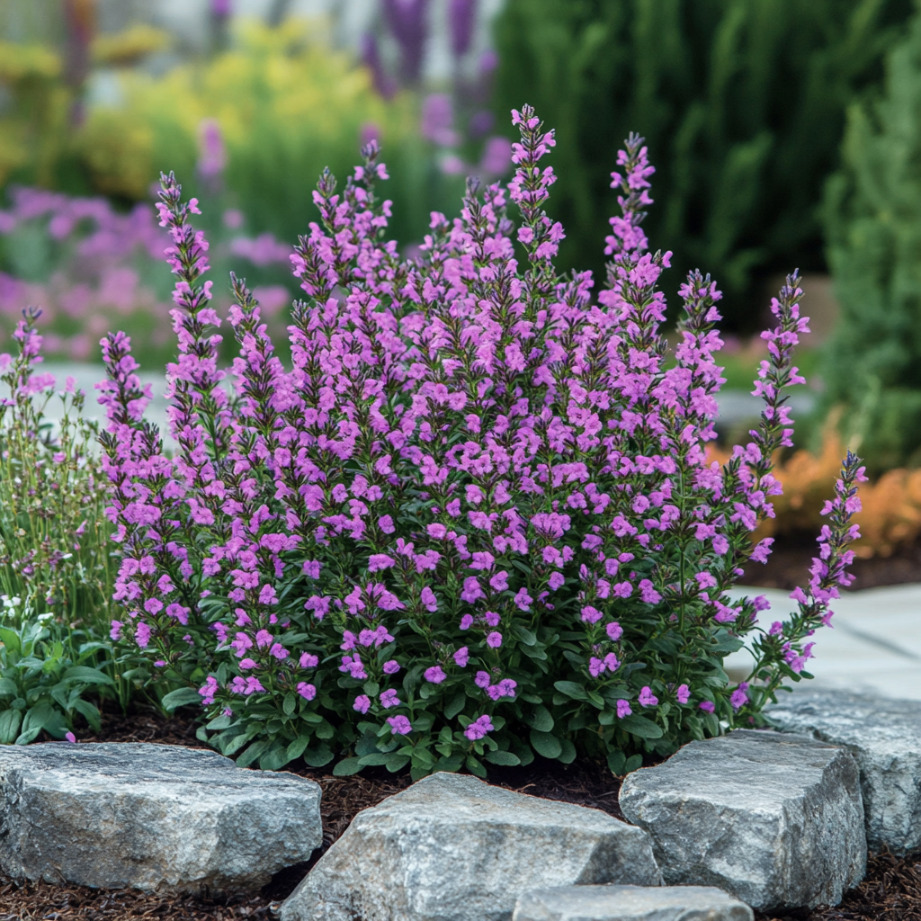 Cold-Hardy, Compact Shrub with Vibrant Lavender-Pink Blooms