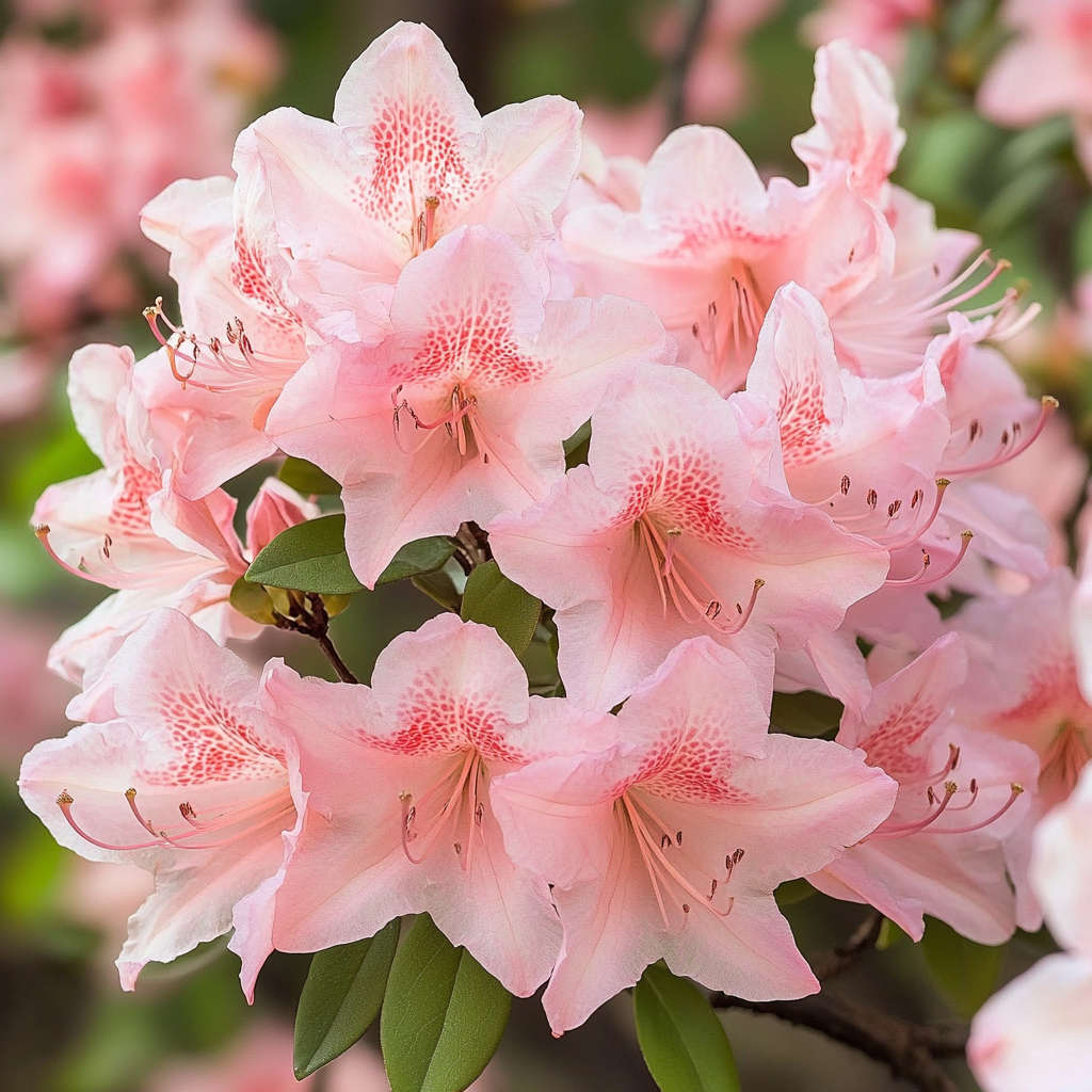Deciduous Azalea with Large, Showy Spring Flowers