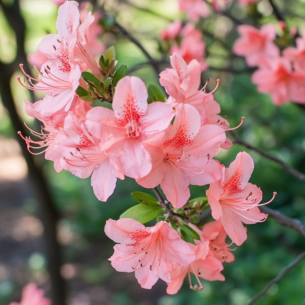 Deciduous Azalea with Large, Showy Spring Flowers