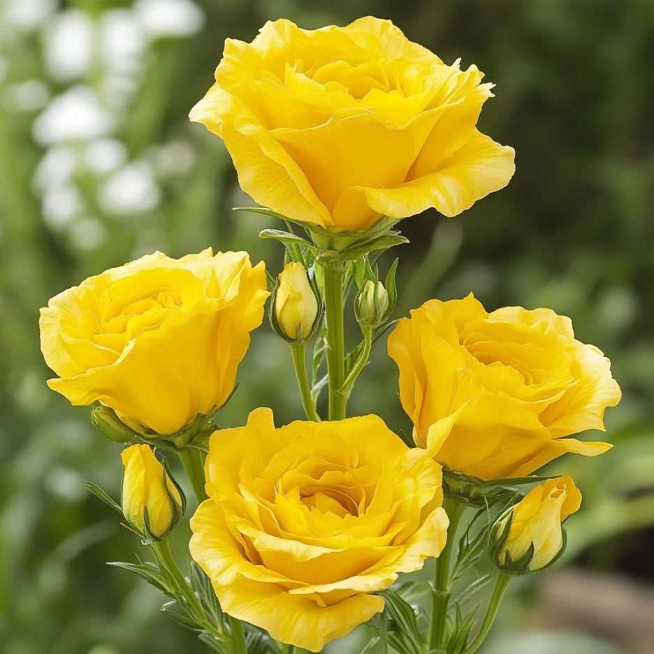 Lisianthus Rosita 2 Yellow Seeds, Bright Yellow Blooms for Cheerful Gardens & Bouquets