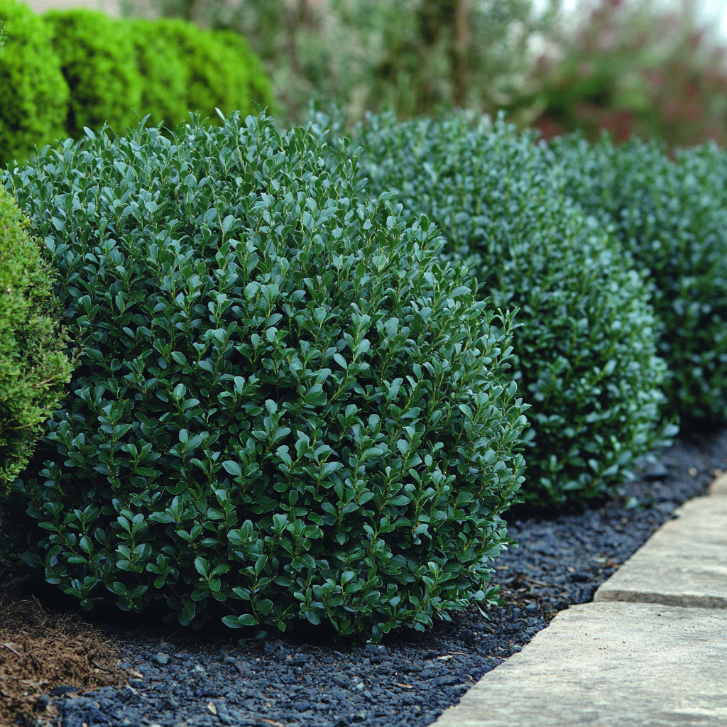 Vardar Valley Boxwood – Cold-Hardy Evergreen Shrub with Blue-Green Foliage