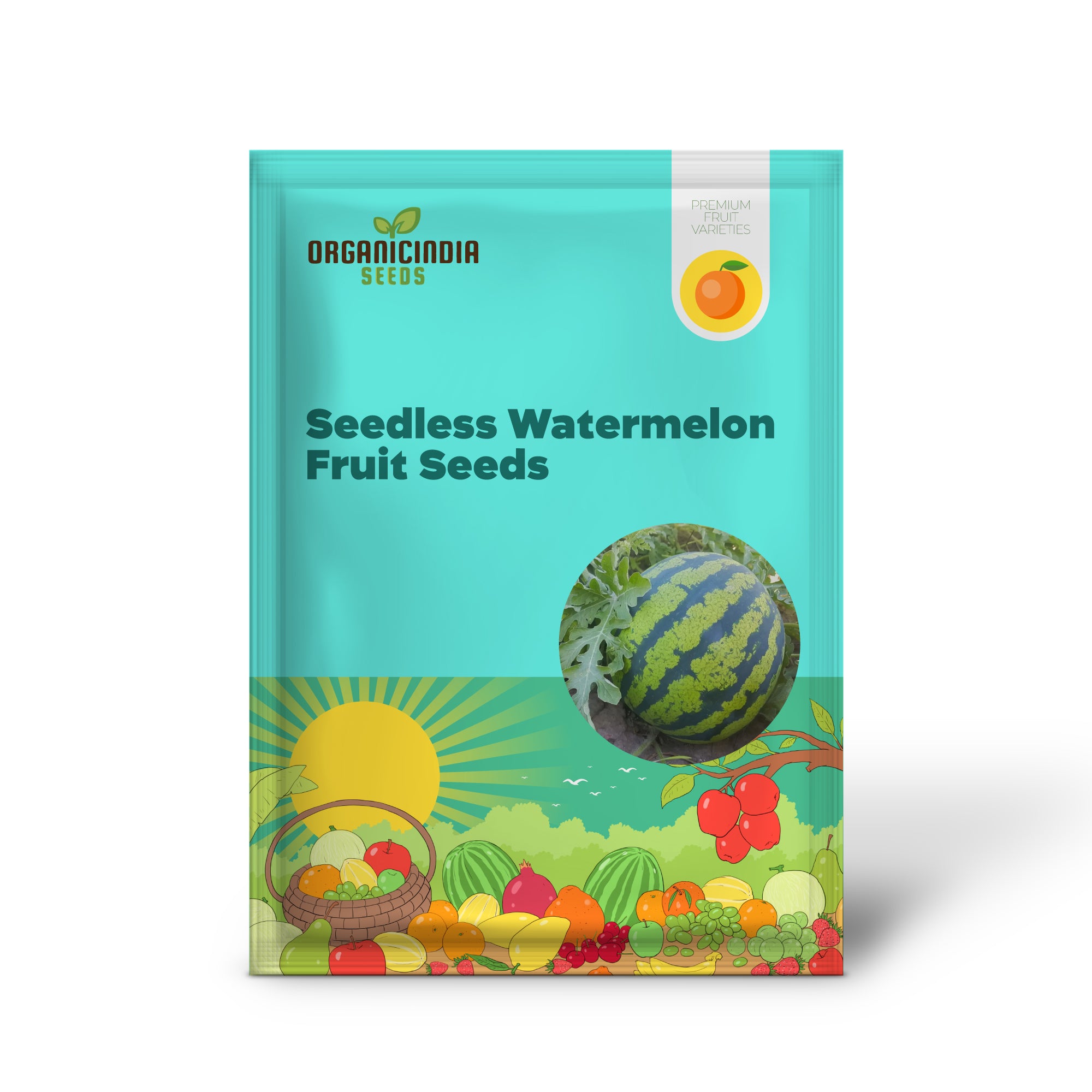 Seedless watermelon seeds for planting organic Non-GMO fruit vines